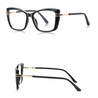 Dámské počítačové brýle Techsuit 2273, Anti-Blue Light, černé