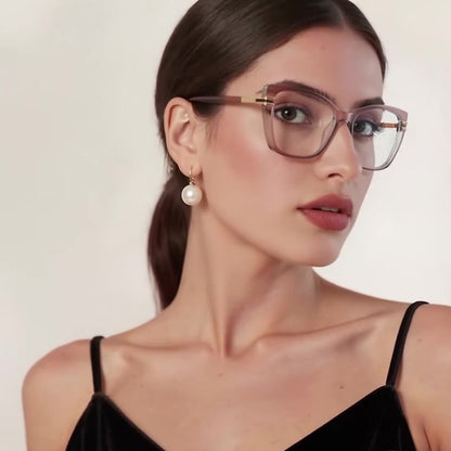 Dámské počítačové brýle Techsuit 2273, Anti-Blue Light, černé