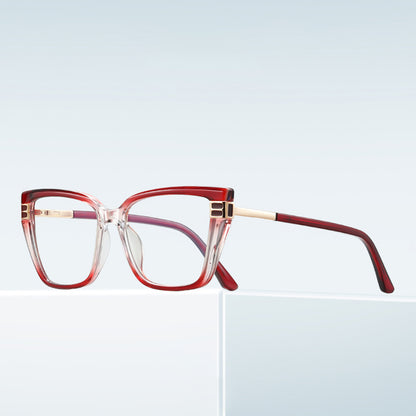 Dámské počítačové brýle Techsuit 2275, Anti-Blue Light, černé zlaté