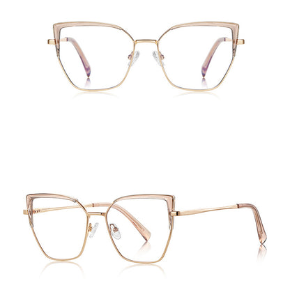 Dámské počítačové brýle Techsuit 3156, Anti-Blue Light, Růžově zlaté