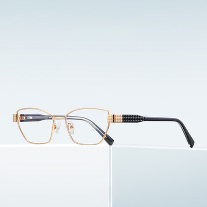 Dámské počítačové brýle Techsuit 3162, Anti-Blue Light, Zlaté