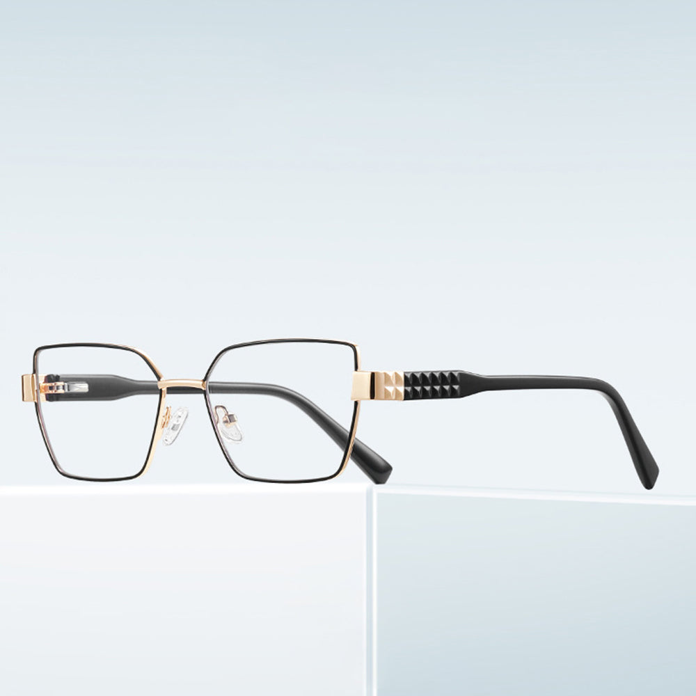 Dámské počítačové brýle Techsuit 3169, Anti-Blue Light, Hnědé