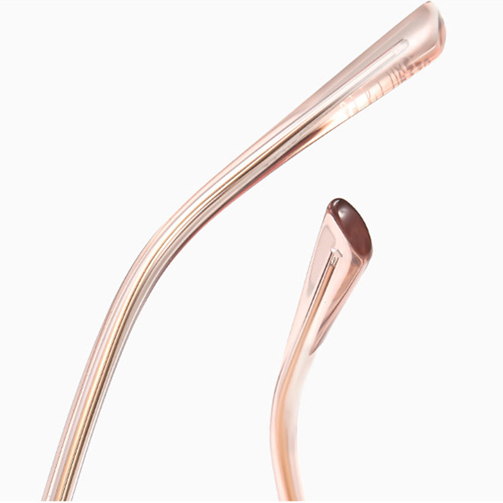 Dámské počítačové brýle Techsuit 82290, Anti-Blue Light, Růžově zlaté