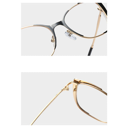 Dámské počítačové brýle Techsuit 8808, Anti-Blue Light, černé