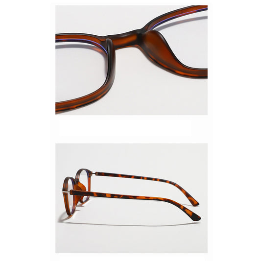 Unisex brýle na počítač Techsuit 6635, Anti-Blue Light, Černé Fialové