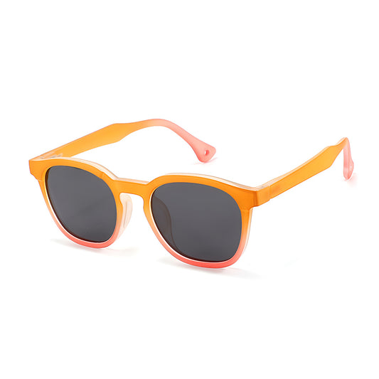 Dětské sluneční brýle Techsuit 691, polarizované, UV ochrana, oranžové
