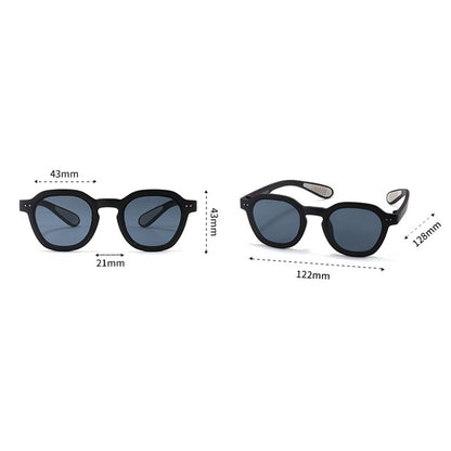 Dětské sluneční brýle Techsuit 8447, polarizované, UV ochrana, černé