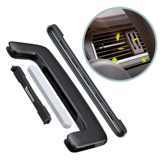 Osvěžovač vzduchu do auta Baseus Paddle Ultrathin, černý SUXUN-BP01