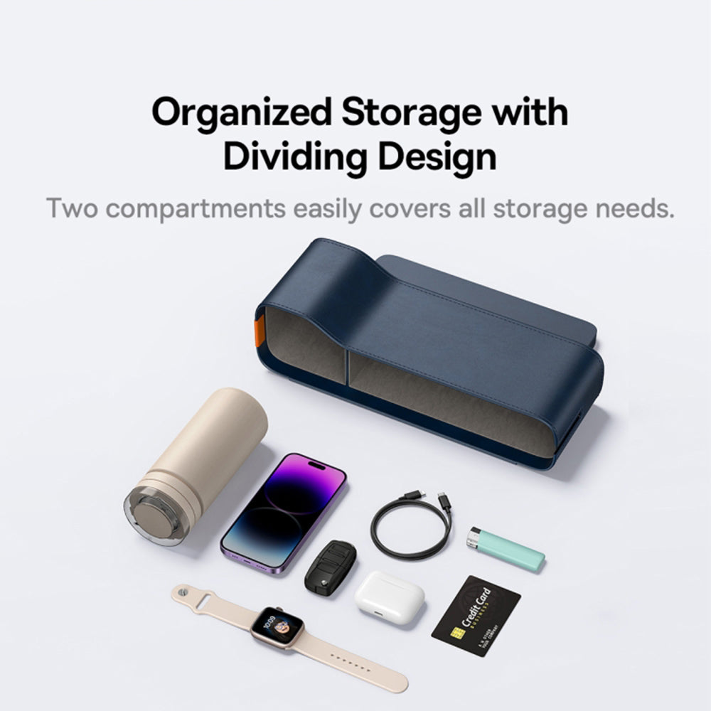 Auto organizér Baseus OrganizeFun pro prostor mezi konzolí a sedadlem, Modrý C20256502311-00