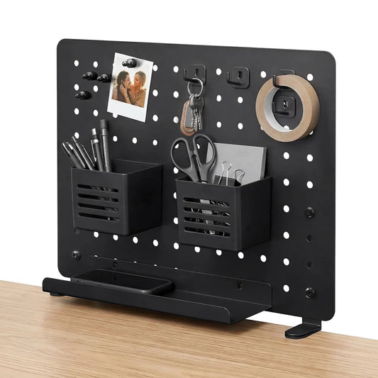 Kovový kancelářský organizér Spigen LD405, černý AHP11400