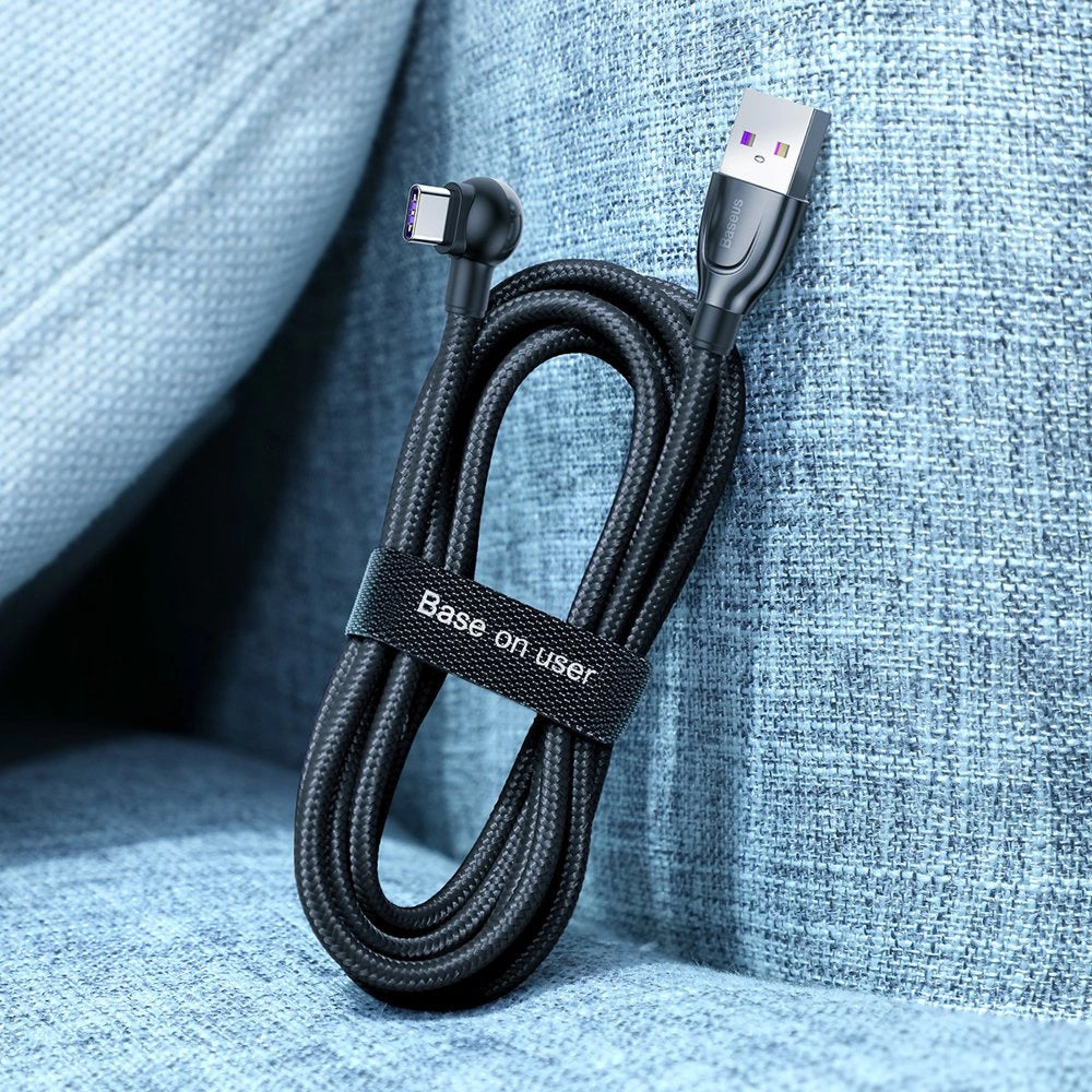Organizátor kabelů Baseus Circle, Velcro, 1m, černý ACMGT-E01