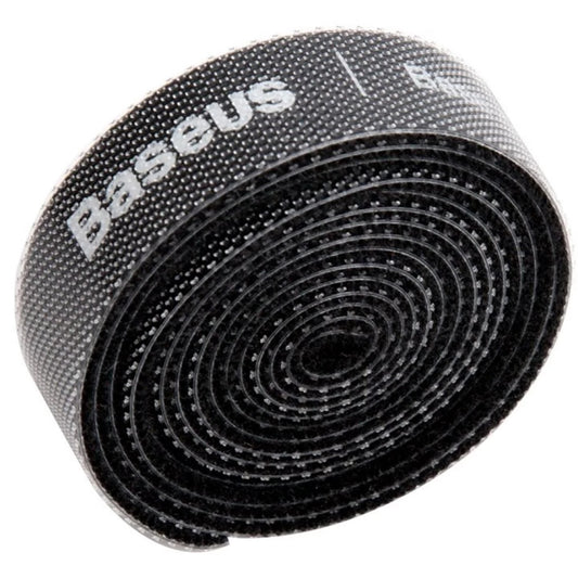 Organizátor kabelů Baseus Circle, Velcro, 1m, černý ACMGT-E01
