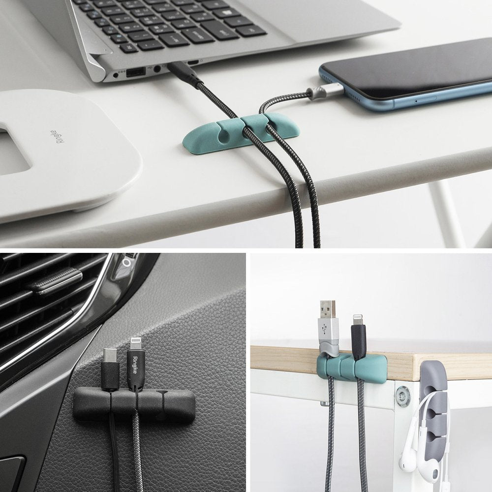 Organizátor kabelů Ringke, sada 4 kusy, černá