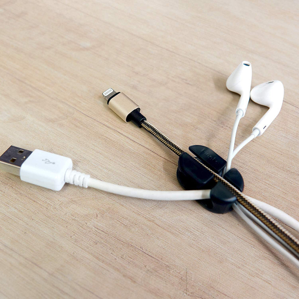 Organizátor kabelů Ringke, sada 6 kusů, černá