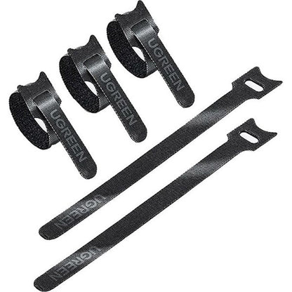 Organizátor kabelů UGREEN LP401, Velcro, Sada 3 kusů, Černá
