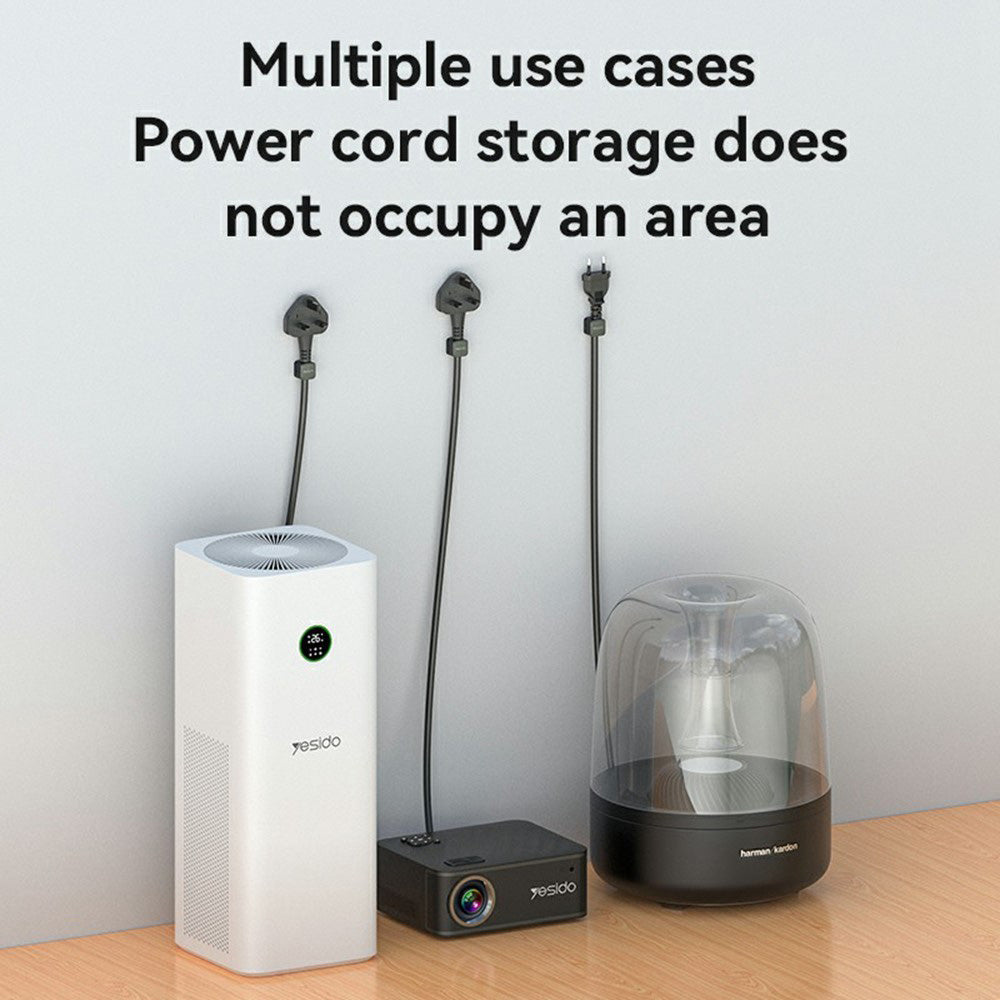 Organizátor kabelů Yesido C216WH, sada 4 kusů, bílá