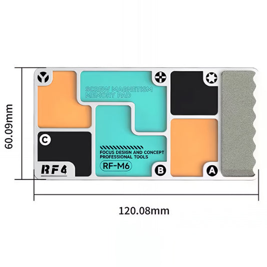 Magnetická podložka na šrouby RF4 RF-M6