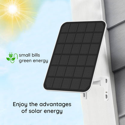 Fotovoltaický solární panel Imou, 7W, USB-C, bílý