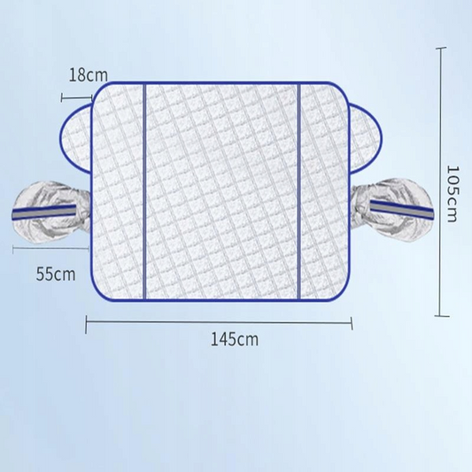 OEM sluneční clona na čelní sklo auta, 145 cm x 105 cm