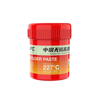 Pasta Fludor Relife RL-406, Bod tání 227 stupňů
