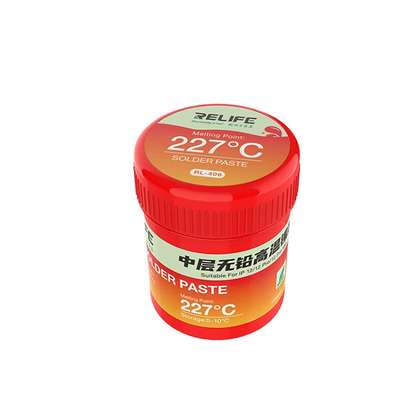 Pasta Fludor Relife RL-406, Bod tání 227 stupňů