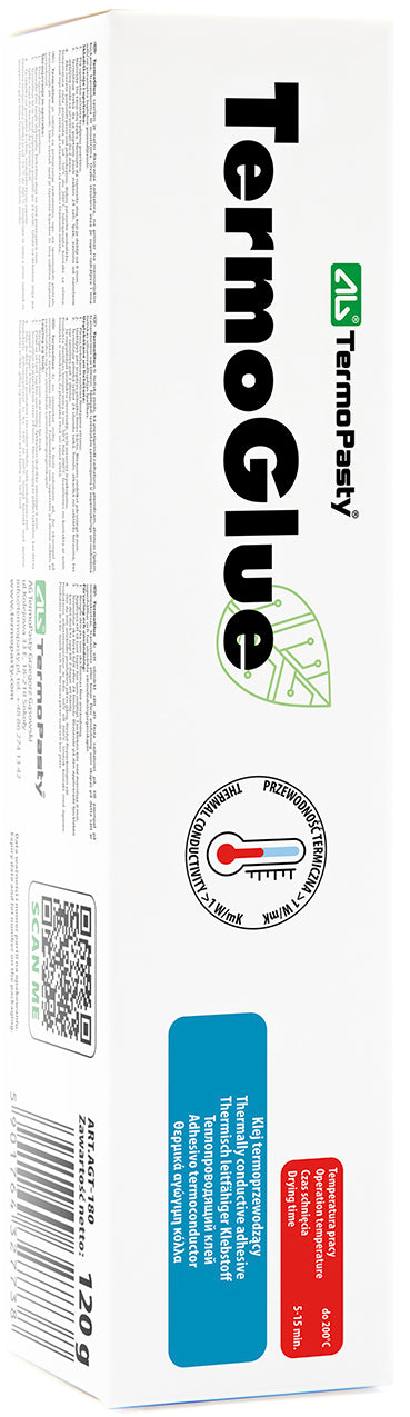 Tepelně vodivý lepidlo AG Termopasty AG, 10g ART.AGT-116
