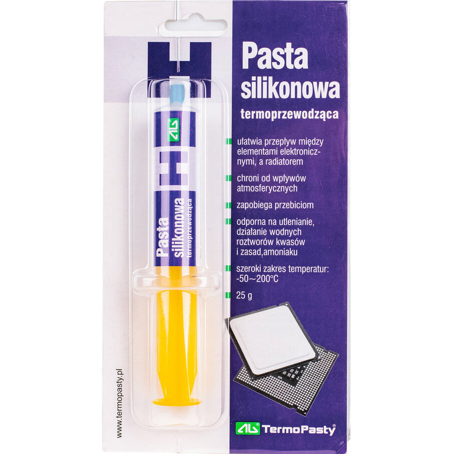 Tepelně vodivá pasta AG Termopasty, typ stříkačka, 25g ART.AGT-056