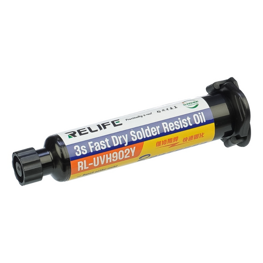 UV maskovací pasta Relife RL-UVH902Y, 10ml, žlutá