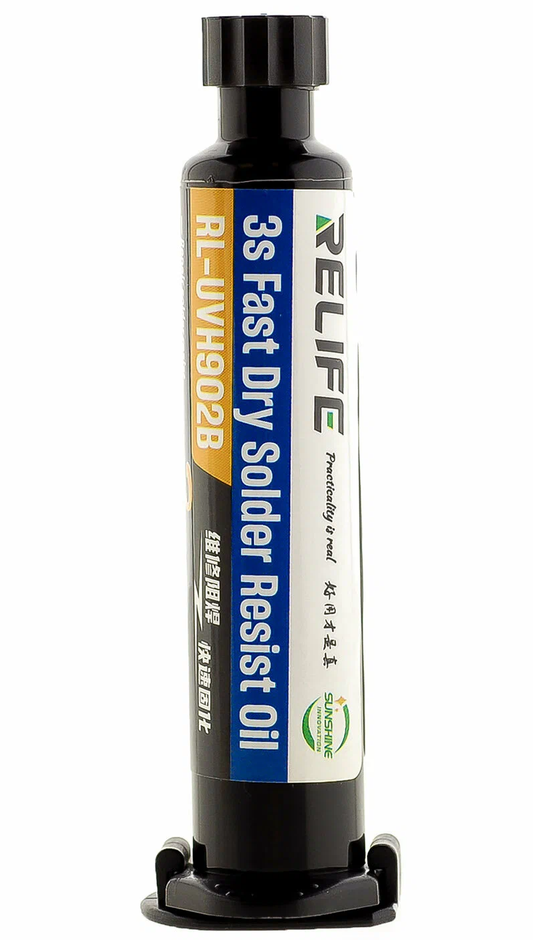 UV maskovací pasta Relife RL-UVH902B, 10ml, černá