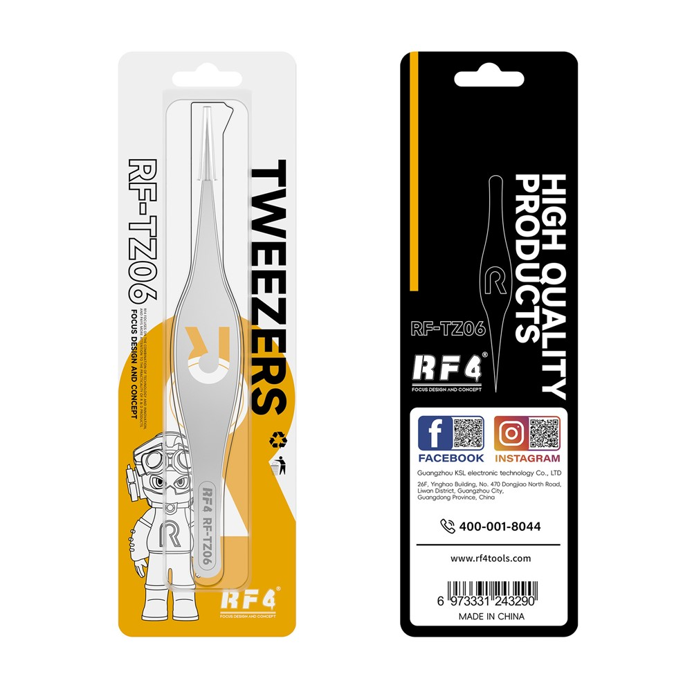 Ostrá pinzeta RF4 RF-TZ06