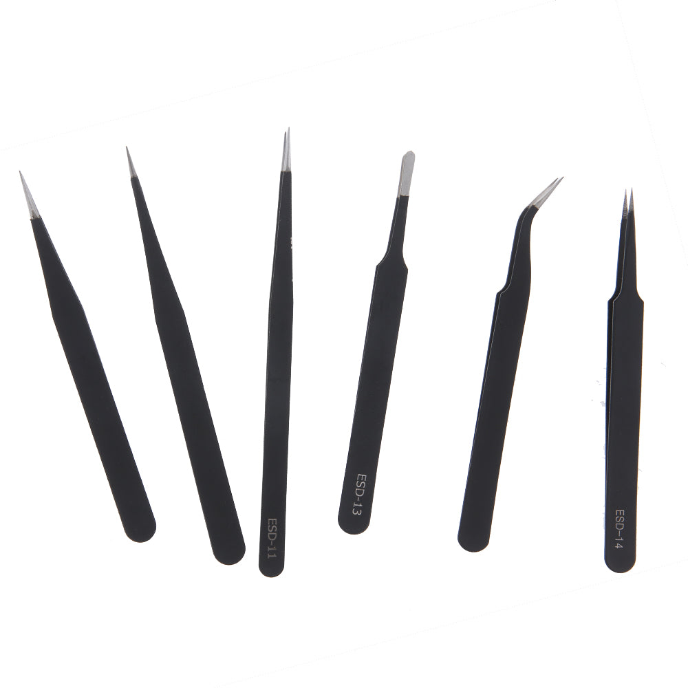 OEM pinzeta, sada 6 kusů