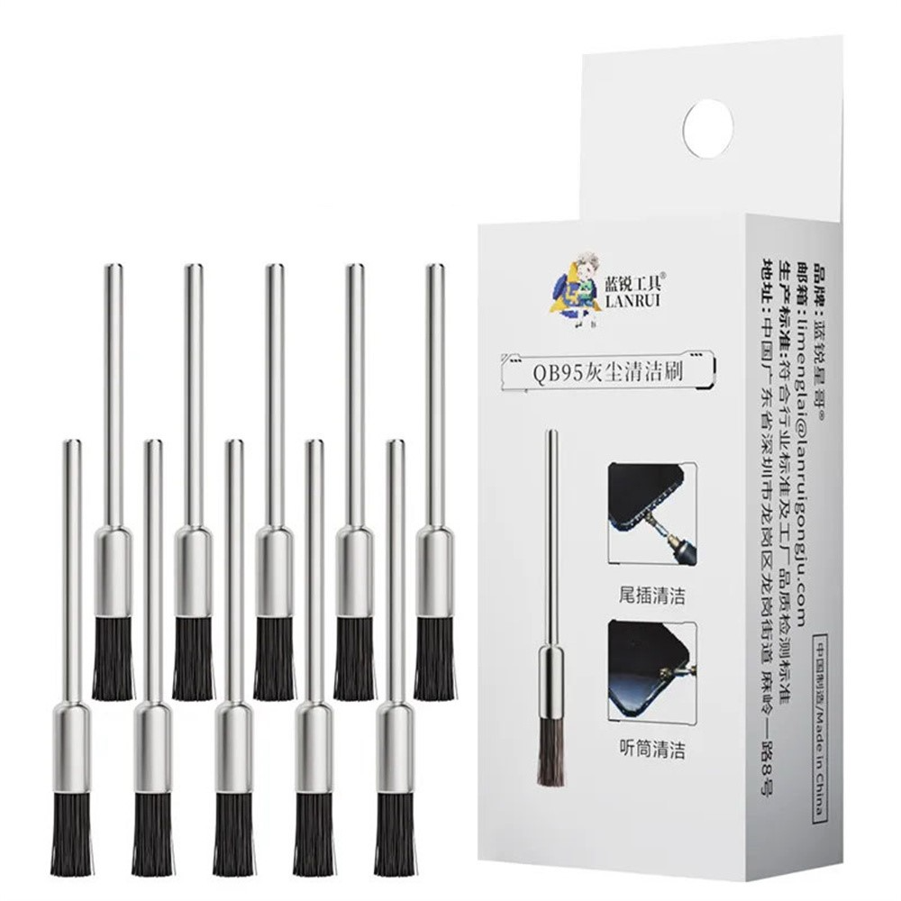 Antistatický kartáč Lanrui QB95, 3mm, sada 10 kusů