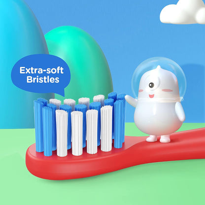 Elektrický zubní kartáček Bitvae BVK7S Kids, Modro-červený