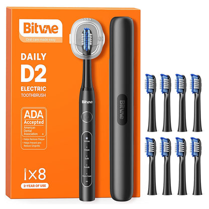 Elektrický zubní kartáček Bitvae D2, černý