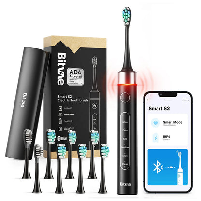 Elektrický zubní kartáček Bitvae S2 Smart, černý