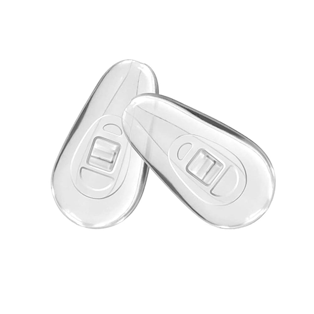 Silikonové nosníky na brýle a šroubovák Techsuit ST1, sada 10 kusů, průhledné