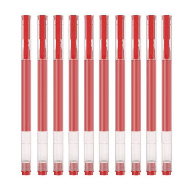 Tužka Xiaomi, Červený gel, 0,5 mm, Sada 10 kusů BHR8863GL