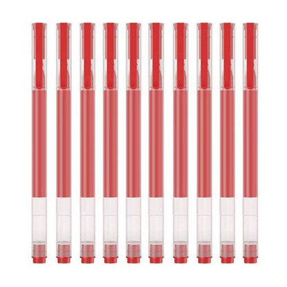 Tužka Xiaomi, Červený gel, 0,5 mm, Sada 10 kusů BHR8863GL