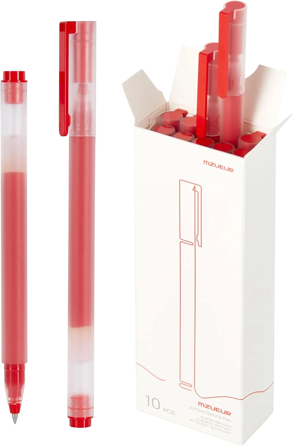 Tužka Xiaomi, Červený gel, 0,5 mm, Sada 10 kusů BHR8863GL