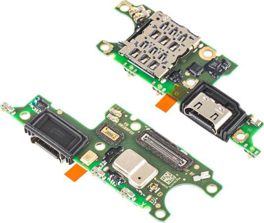 Deska s konektorem nabíjení - Mikrofon - Modul čtečky SIM Honor X9c / Magic7 Lite, Service Pack 0235AMMD