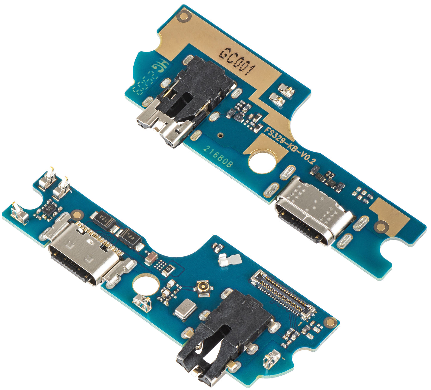 Deska s konektorem pro nabíjení - Audio - Mikrofon HMD Key, Service Pack PFS329K02001G