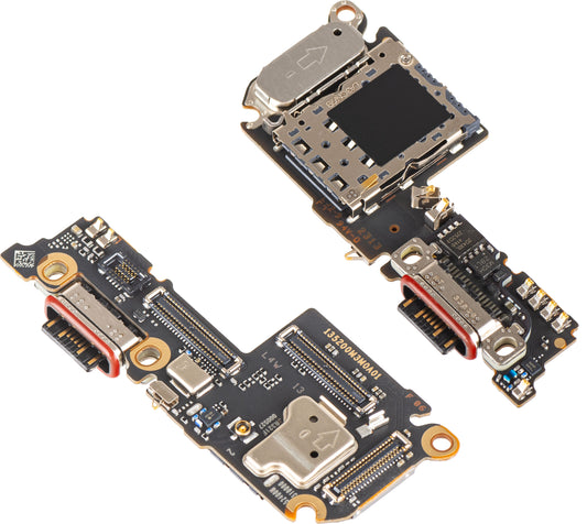 Deska s konektorem nabíjení - Mikrofon - Modul čtečky SIM Xiaomi 13, Service Pack 56000100M300