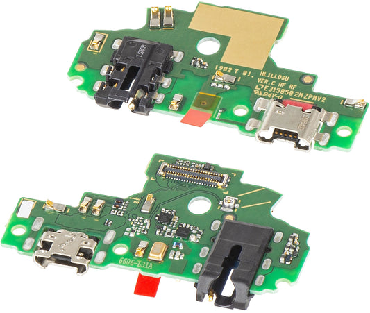 Deska s konektorem pro nabíjení - Audio - Mikrofon Honor 9 Lite, Swap 02351SYN