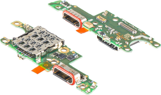 Deska s konektorem nabíjení - Mikrofon - Modul čtečky SIM Honor Magic8 Lite, Servisní balíček 0235ARVX