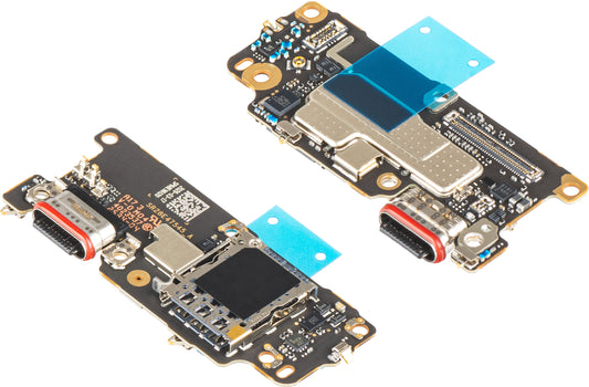 Deska s konektorem nabíjení - Mikrofon - Modul čtečky SIM Motorola Edge (2025), Service Pack 5B28C32287