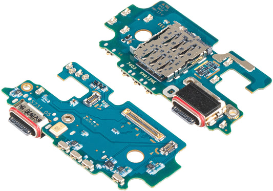 Deska s konektorem nabíjení - Mikrofon - Modul čtečky SIM Samsung Galaxy S25 FE, Service Pack GH96-20363A