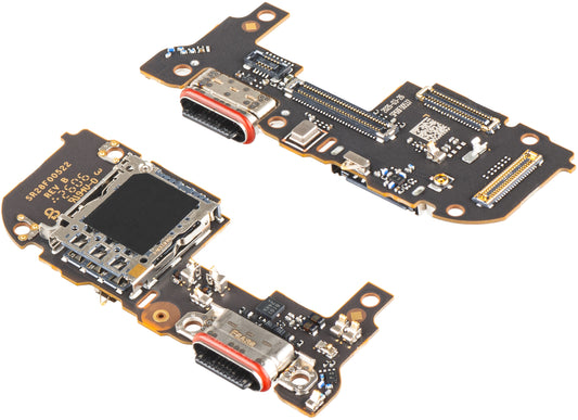 Deska s konektorem nabíjení - Mikrofon - Modul čtečky SIM Motorola Edge 70 Pro, Service Pack 5B28C32413