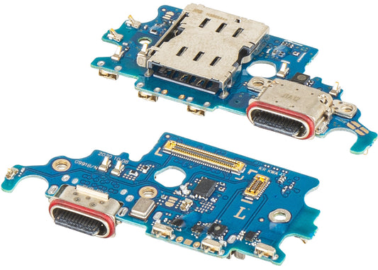 Deska s konektorem pro nabíjení - mikrofon - modul čtečky SIM Samsung Galaxy S21 5G G991