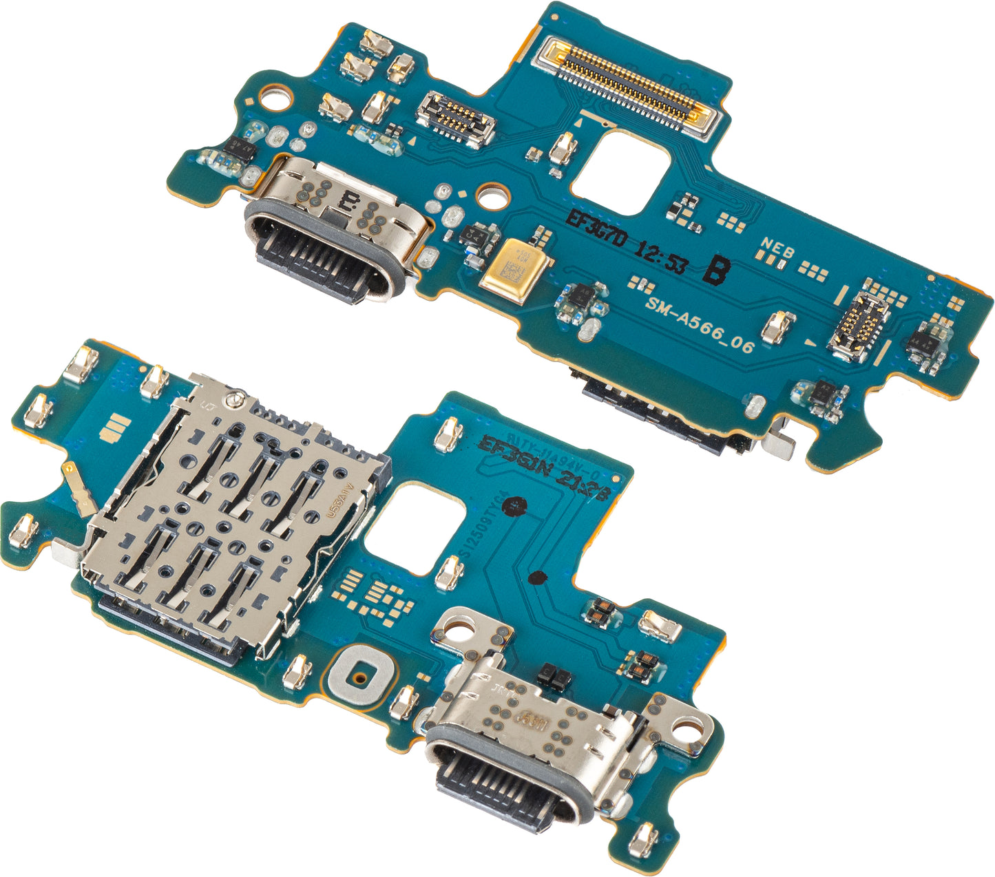 Deska s konektorem nabíjení - Mikrofon - Modul čtečky SIM Samsung Galaxy A56 A566, Service Pack GH96-19091A