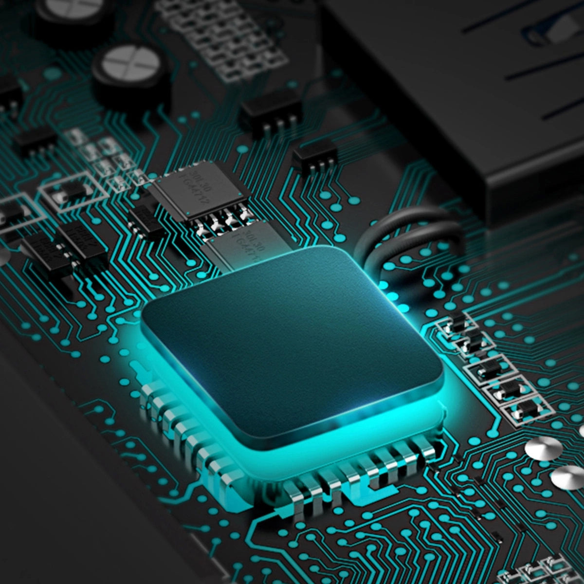 Síťová karta Baseus Lite, RJ45, USB, Černá WKQX000001